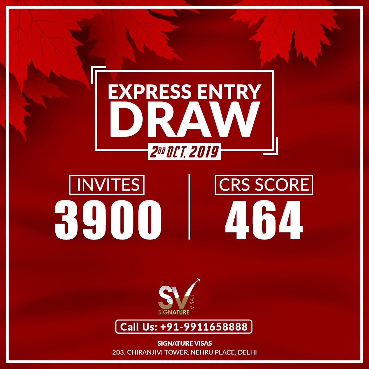 latest express entry draw